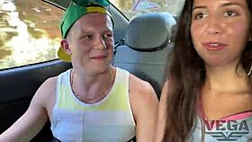 i gave my stepsister a sloppy blowjob and she took a messy facial, it was hardcore