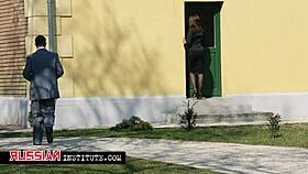 Anal sex with the director of the russian institute