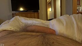 Naughty Wife Sucking Big Fat Cock On Phone