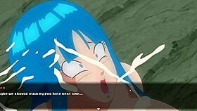 In Super Slut Z Parody, Maron Fucks Master Roshi.