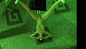 edwina, do you want to masturbate with anal toys and cum on your soles?