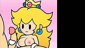 i watch paper peach hand job animation by peachypop34