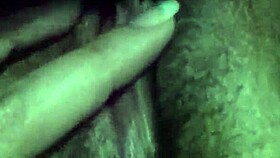 Amateur couple in crossdressing fun during intimate moments