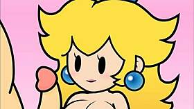 i watch paper peach hand job animation by peachypop34