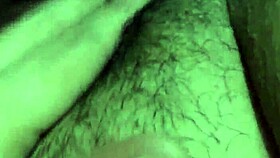 Amateur couple in crossdressing fun during intimate moments