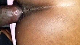 sexy slimmz gets hard doggy style from behind