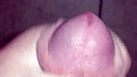 she just relaxes and starts touching herself slowly