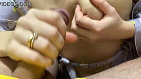 sucking this dildo after cum in mouth blowjob? so naughty