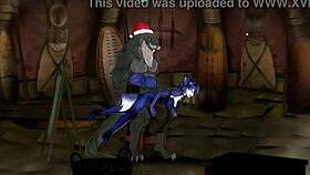 kyrstal lok rebirth christmas blowjob spanking