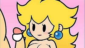 i watch paper peach hand job animation by peachypop34