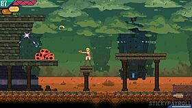 is cute blonde taking monster cock again?