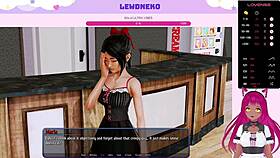vtuber lewdneko plays harem hotel part 13, what happens next?