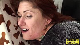 tattooed british sub dominated with anal and rough face fucking