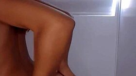 Samary dances naked, sweet 18-year-old girl showing off skinny body