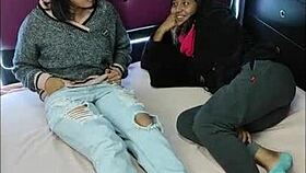 Sommer teen explores her ass with girlfriend in amateur setting