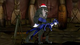 kyrstal lok rebirth christmas blowjob spanking