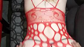 My wife's big ass bent over for doggystyle