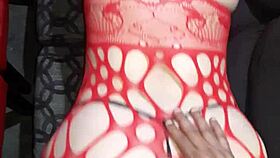 My wife's big ass bent over for doggystyle