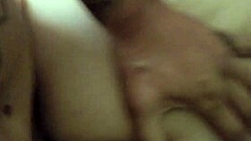 wife and husband share intimate moments together