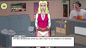 peter parker, you're exposed in this cosplay therapy, the uncensored scene reveals.