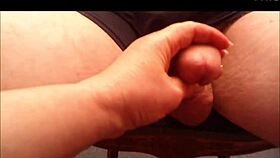 cc gets double cum on the chair 😈