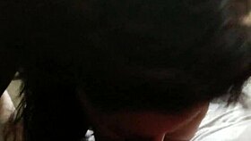 wife and husband share intimate moments together