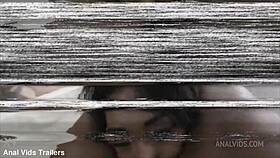 Tattooed Thai Woman with Brown Eyes Experiences Double Penetration That Goes Wrong, Leaving Gaping Hole