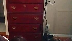 I sucked that big black cock so hard, it was monster sized