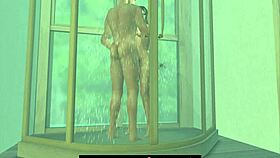 Sweet wet surrender in cartoon sex!