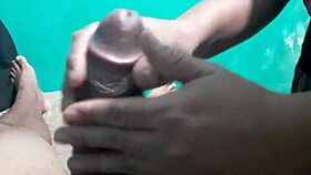 therapist gives creampie massage to huge cock