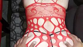 My wife's big ass bent over for doggystyle