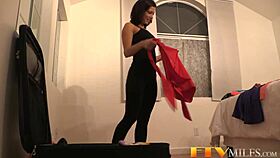 Check out this milf stunner toying her ass in pov