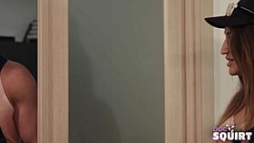 Docsquirt - Sexy Courier Girl Gets Powerful Orgasm in Episode 2!