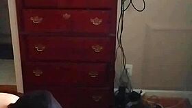 I sucked that big black cock so hard, it was monster sized