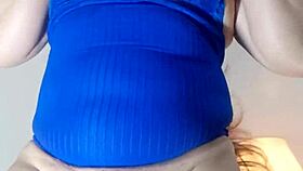 The unfaithful wife enjoys private moments with her husband's friends at home