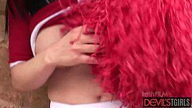 Aly sinclair gets face fucked in her uniform!