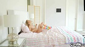 Nanny Caught Masturbating Gets Punished By Huge Cock Creampies