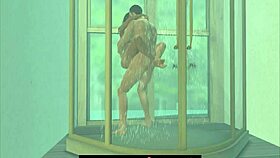 Sweet wet surrender in cartoon sex!