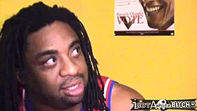 throwback to summer getting gangbanged in the barber shop by don whoe and danny blaq