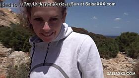 ice ice babe fingering her tight pussy