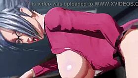 Principal Caught in Masturbation and Wild Cowgirl Anime Action
