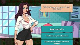 Nutaku Booty Farm Hentai Game Part 14 Features Brunette Fantasy Ranch Sex with Big Tits and Ass