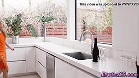 classy babe rides lover in high definition 😜