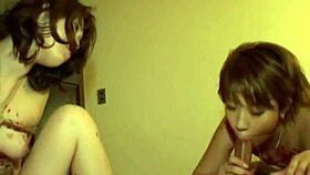 Japanese BDSM threeway with toys and bondage turns me on