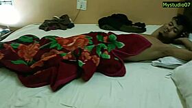 Teen husband fucks indian couple hard!