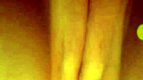 Teen feels intense pleasure during solo masturbation session