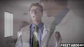 I got caught masturbating and double creampied by doctors