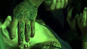 Watch the step brother and his playmates get bound and dominated in public hardcore bondage.