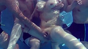 japanese lady got wild in gangbang vol 6 by the pool with toys and more