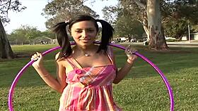 teen mckenzee miles picked up and drilled hard